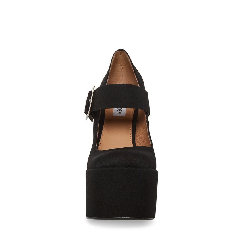 Tacones Steve Madden Plaza Mujer Negras | ES BU4826